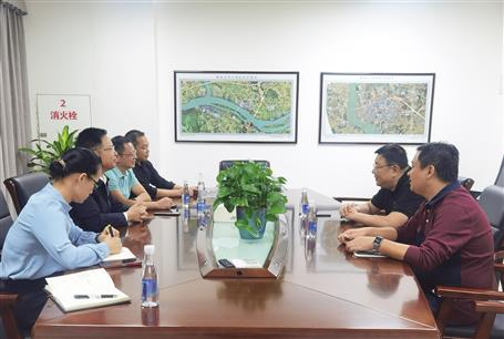 賴海標(biāo)、陶禮智到柳州祥云集團(tuán)座談交流