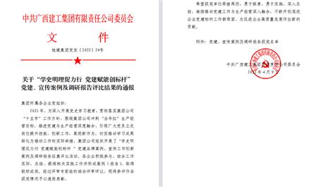 【喜訊】冶建公司3項宣傳、黨建成果榮獲集團公司表彰