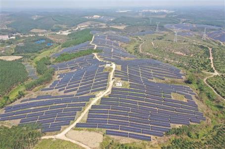 冶建公司這個項目開工了，建設(shè)規(guī)模100MW