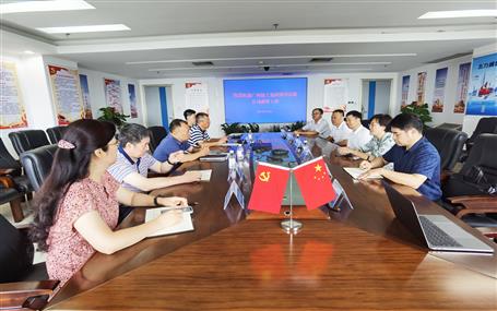 侯立林、李靜丹與廣西廣投臨港工業(yè)有限公司董事長麥勇軍舉行工作會談
